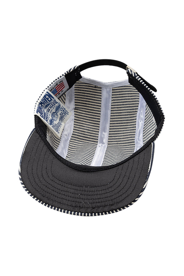 Hickory Stripe Cap | Jungmaven Hemp Clothing & Accessories / Color: