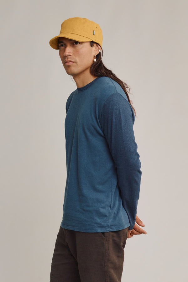 Humboldt Long Sleeve Tee | Jungmaven Hemp Clothing & Accessories / model_desc: Fabian is 6'0" wearing L