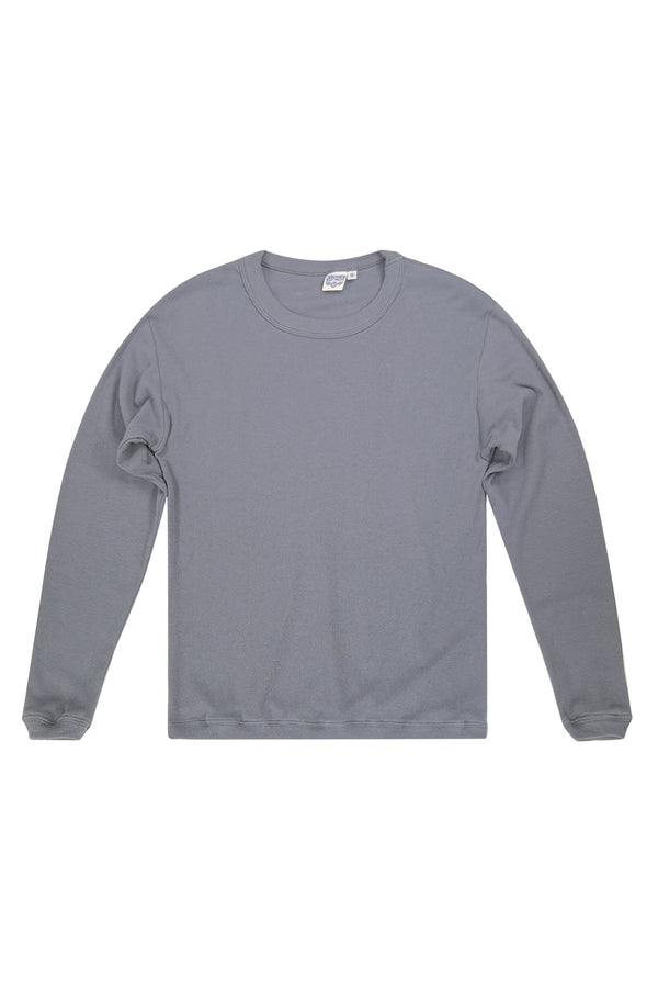 Hamacho Long Sleeve Tee | Jungmaven Hemp Clothing & Accessories / Color: Diesel Gray