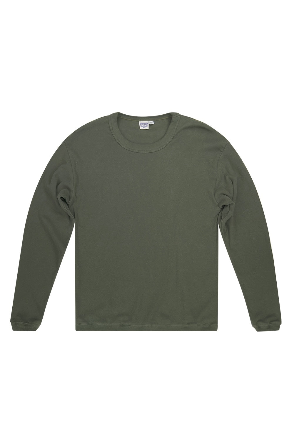 Hamacho Long Sleeve Tee | Jungmaven Hemp Clothing & Accessories / Color: Olive Green