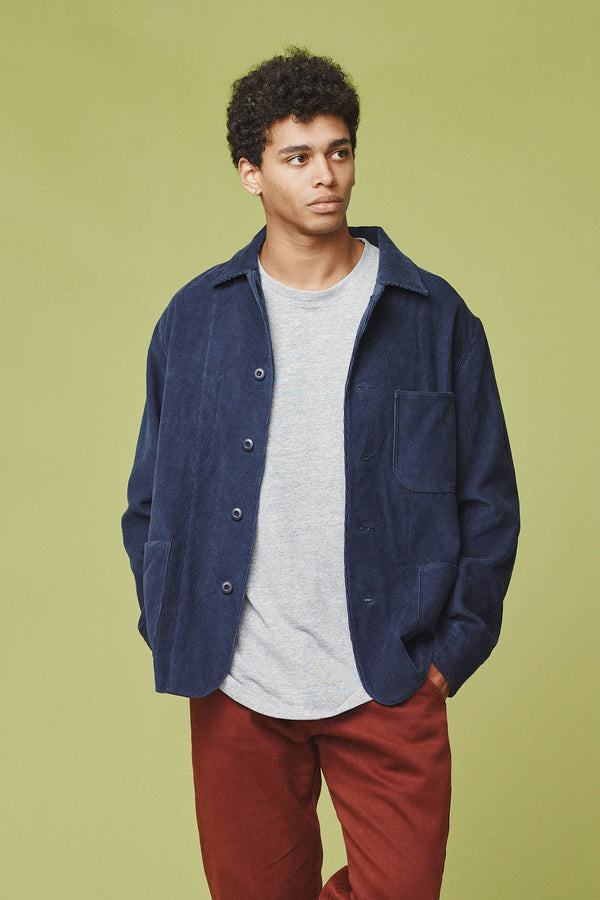 Heathered Baja Tee | Jungmaven Hemp Clothing & Accessories / model_desc: Isaiah is 6’1” wearing L