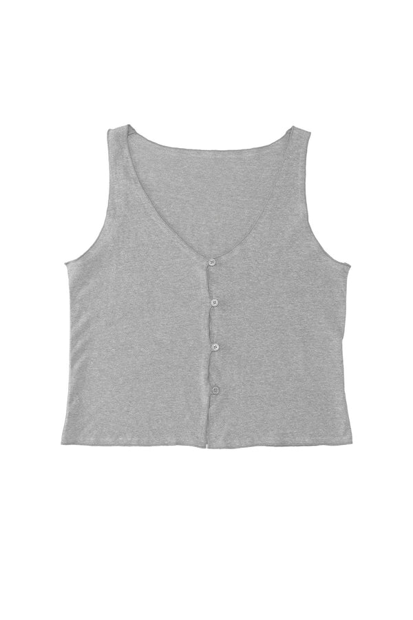 Heathered Anacapa Vest | Jungmaven Hemp Clothing & Accessories / Color: Athletic Gray