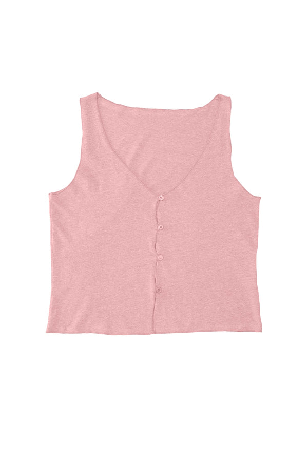 Heathered Anacapa Vest | Jungmaven Hemp Clothing & Accessories / Color: Rose Water