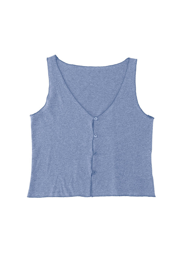 Heathered Anacapa Vest | Jungmaven Hemp Clothing & Accessories / Color: Wisteria 