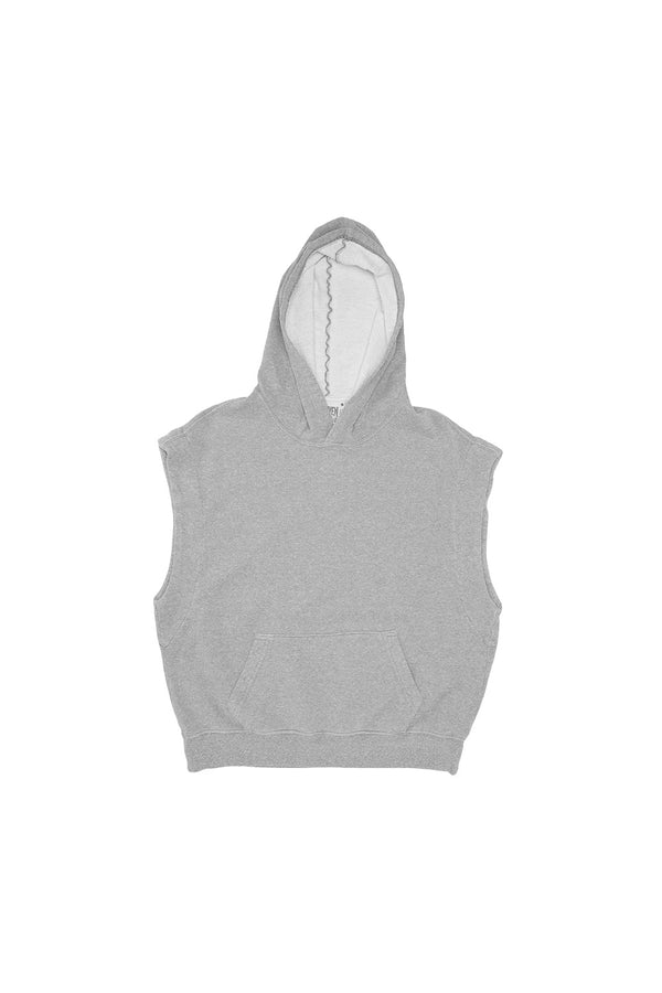 Heathered Balboa Hooded Sweatshirt | Jungmaven Hemp Clothing & Accessories / Color: Athletic Gray