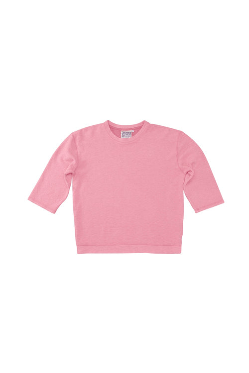 Heathered Duke 3/4 Sleeve Sherpa | Jungmaven Hemp Clothing & Accessories / Color: Sunset Coral