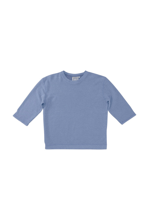 Heathered Duke 3/4 Sleeve Sherpa | Jungmaven Hemp Clothing & Accessories / Color: Wisteria