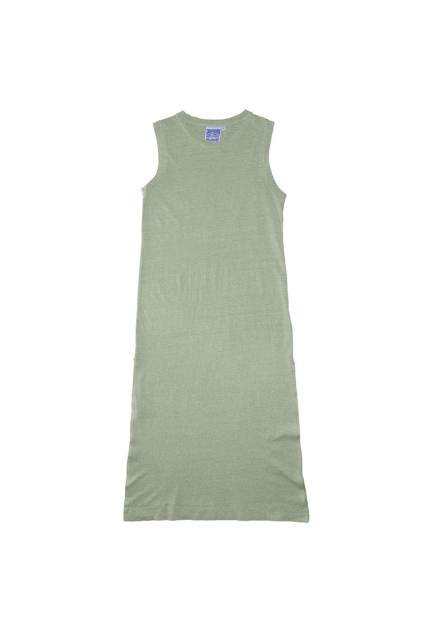 Heathered Hermosa Dress | Jungmaven Hemp Clothing & Accessories / Color: Agave Green