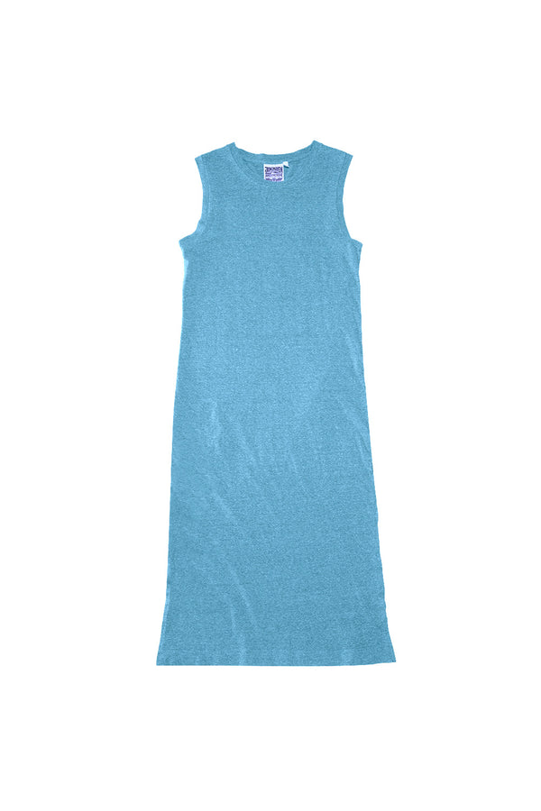 Heathered Hermosa Dress | Jungmaven Hemp Clothing & Accessories / Color: Blue Heaven