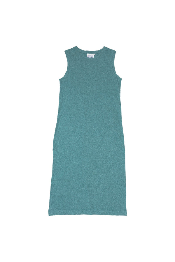 Heathered Hermosa Dress | Jungmaven Hemp Clothing & Accessories / Color: Deep Teal