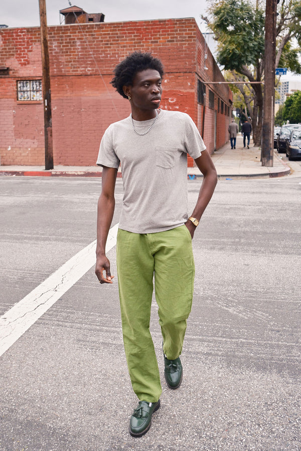 Heathered Jung Pocket Tee | Jungmaven Hemp Clothing & Accessories / Color: