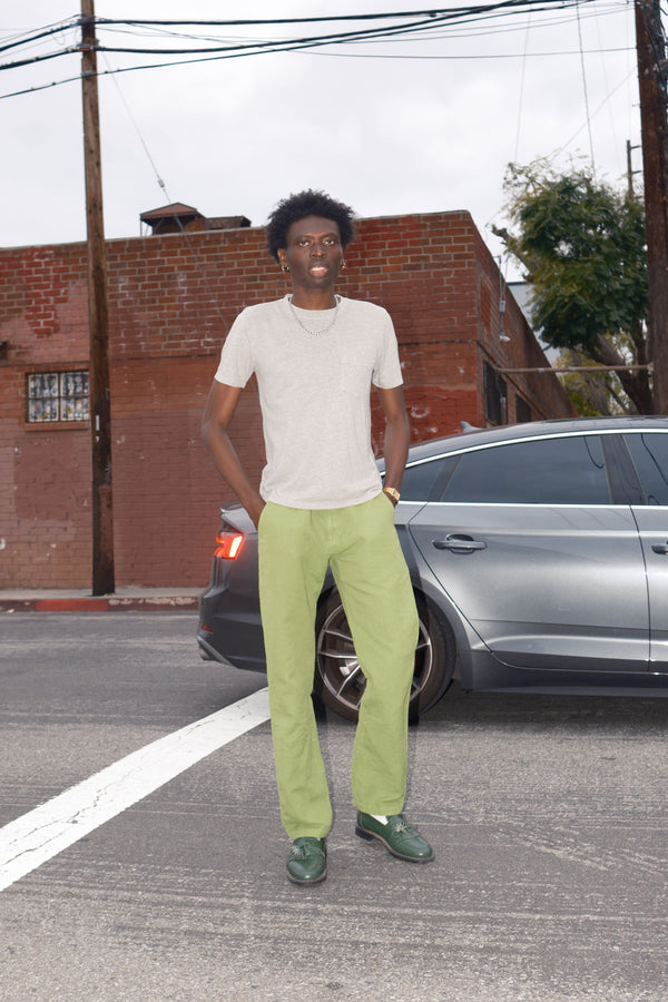 Heathered Jung Pocket Tee | Jungmaven Hemp Clothing & Accessories / Color: