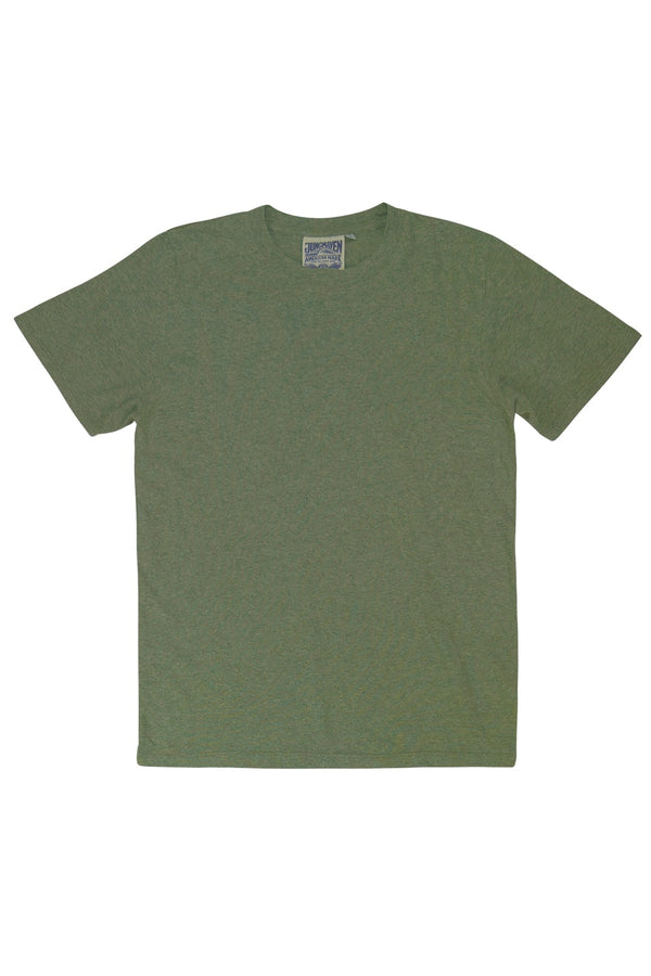  Heathered Jung Tee | Jungmaven Hemp Clothing & Accessories / Color: Olive Green