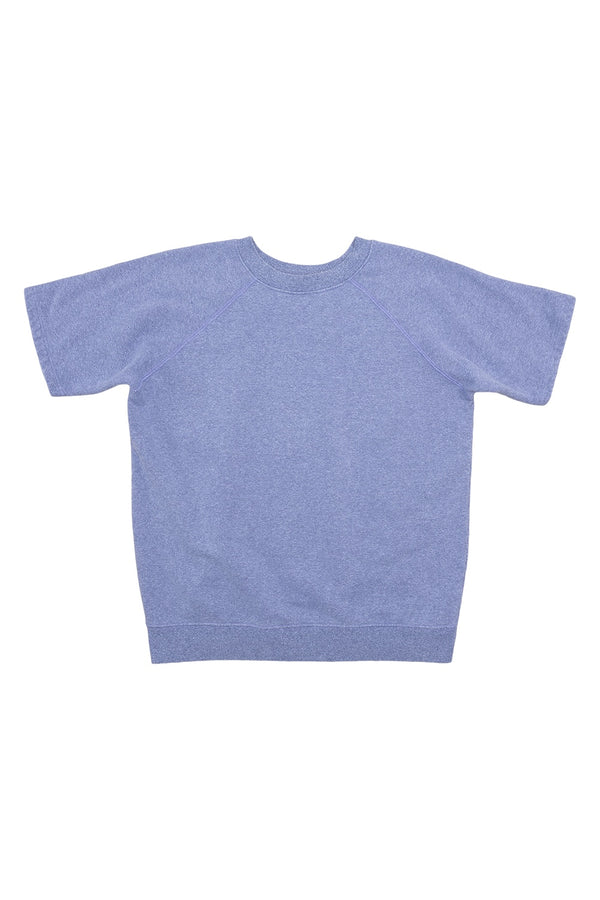 Heathered Magnuson Short Sleeve Raglan | Jungmaven Hemp Clothing & Accessories / Color: Wisteria 