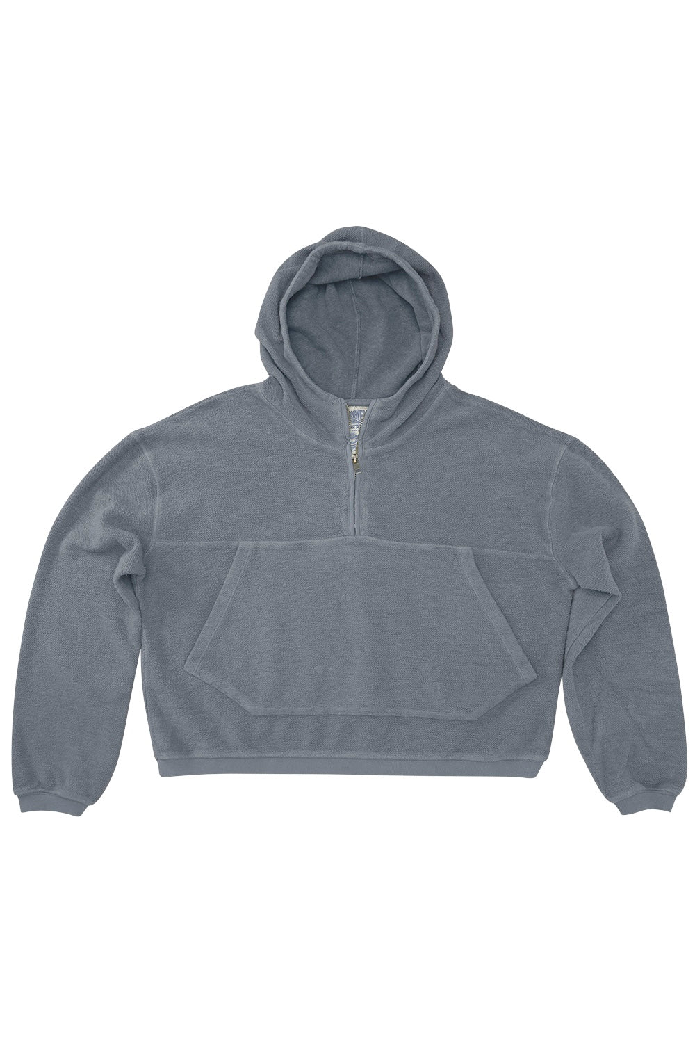 Heathered Osprey Cropped Sweatshirt | Jungmaven Hemp Clothing & Accessories / Color: Diesel Gray