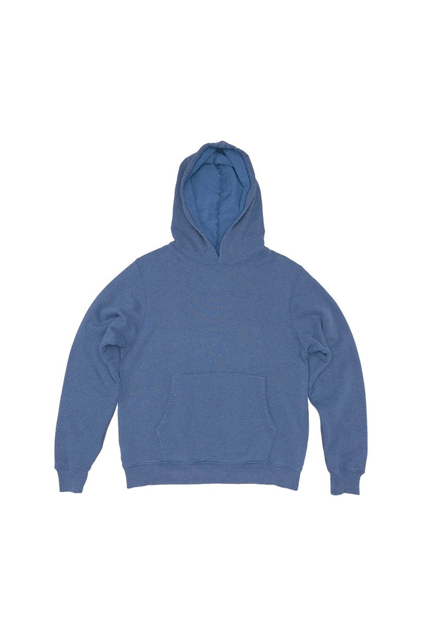 Heathered Powell Hooded Sweatshirt | Jungmaven Hemp Clothing & Accessories / Color: Navy