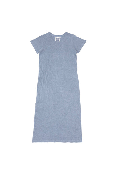 jungmaven rae line dress NWT Jungmaven Rae Line Dress A-line Hemp Organic Cotton size X-Large Galaxy  Blue
