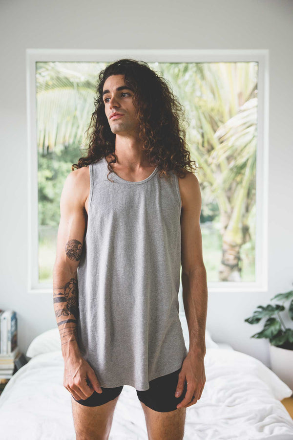 Heathered Tank Top | Jungmaven Hemp Clothing & Accessories / Color: