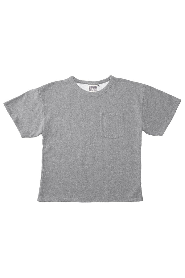 Heathered Baseline Pocket Fleece | Jungmaven Hemp Clothing & Accessories / Color: Athletic Gray