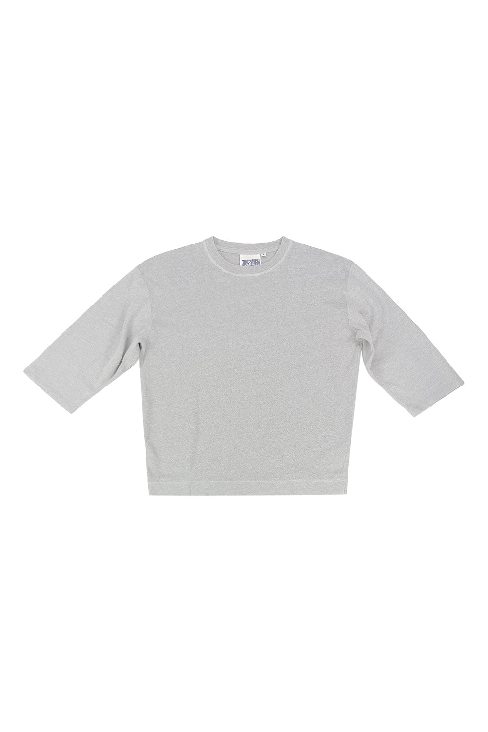 Heathered Cardiff 3/4 Sleeve Tee | Jungmaven Hemp Clothing & Accessories / Color: Athletic Gray