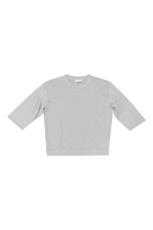 Heathered Cardiff 3/4 Sleeve Tee | Jungmaven Hemp Clothing & Accessories / Color: Athletic Gray