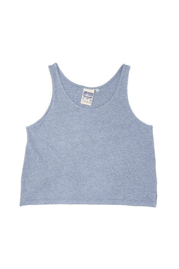 Heathered Cropped Tank | Jungmaven Hemp Clothing & Accessories / Color: Rain Washed