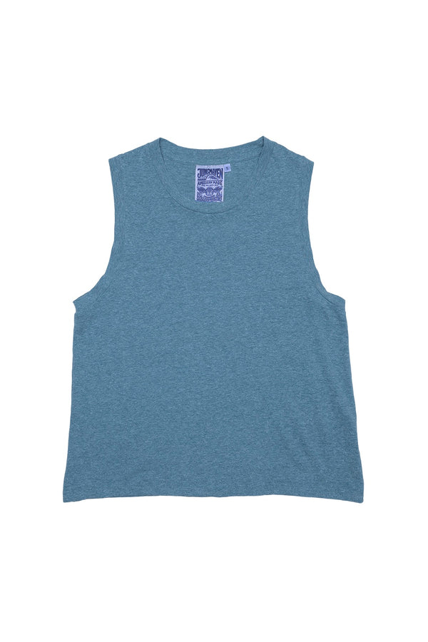 Heathered Phoenix Muscle Tee  | Jungmaven Hemp Clothing & Accessories / Color: Blue Heaven