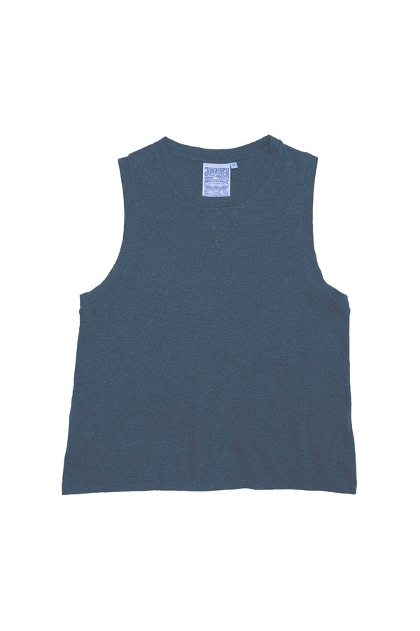 Heathered Phoenix Muscle Tee  | Jungmaven Hemp Clothing & Accessories / Color: Navy