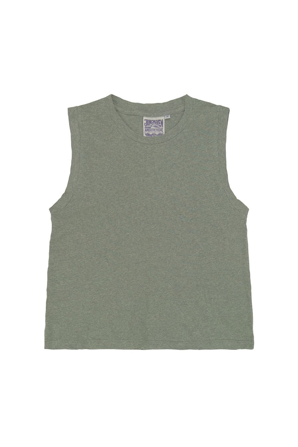 Heathered Phoenix Muscle Tee  | Jungmaven Hemp Clothing & Accessories / Color: Olive Green