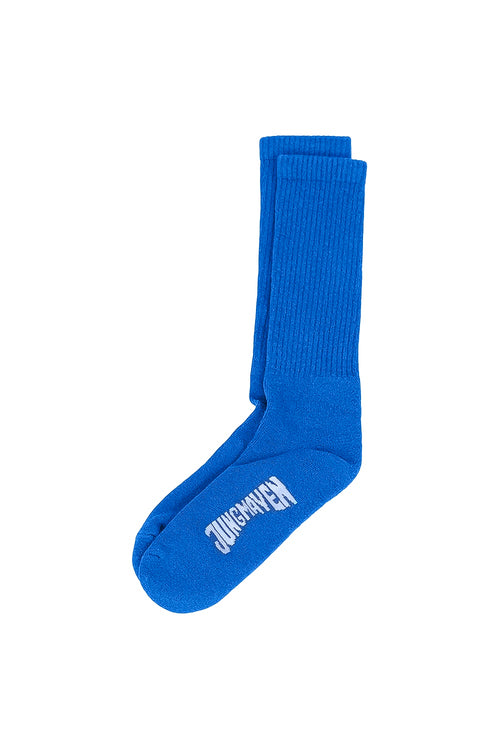 Hemp Crew Socks | Jungmaven Hemp Clothing & Accessories / Color: Galaxy Blue