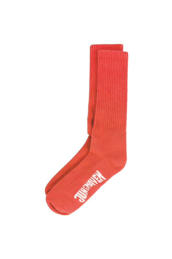 Hemp Crew Socks | Jungmaven Hemp Clothing & Accessories / Color: Sunset Coral