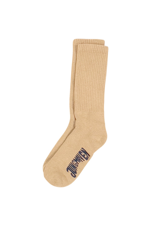 Hemp Wool Crew Socks | Jungmaven Hemp Clothing & Accessories / Color: Oat Milk