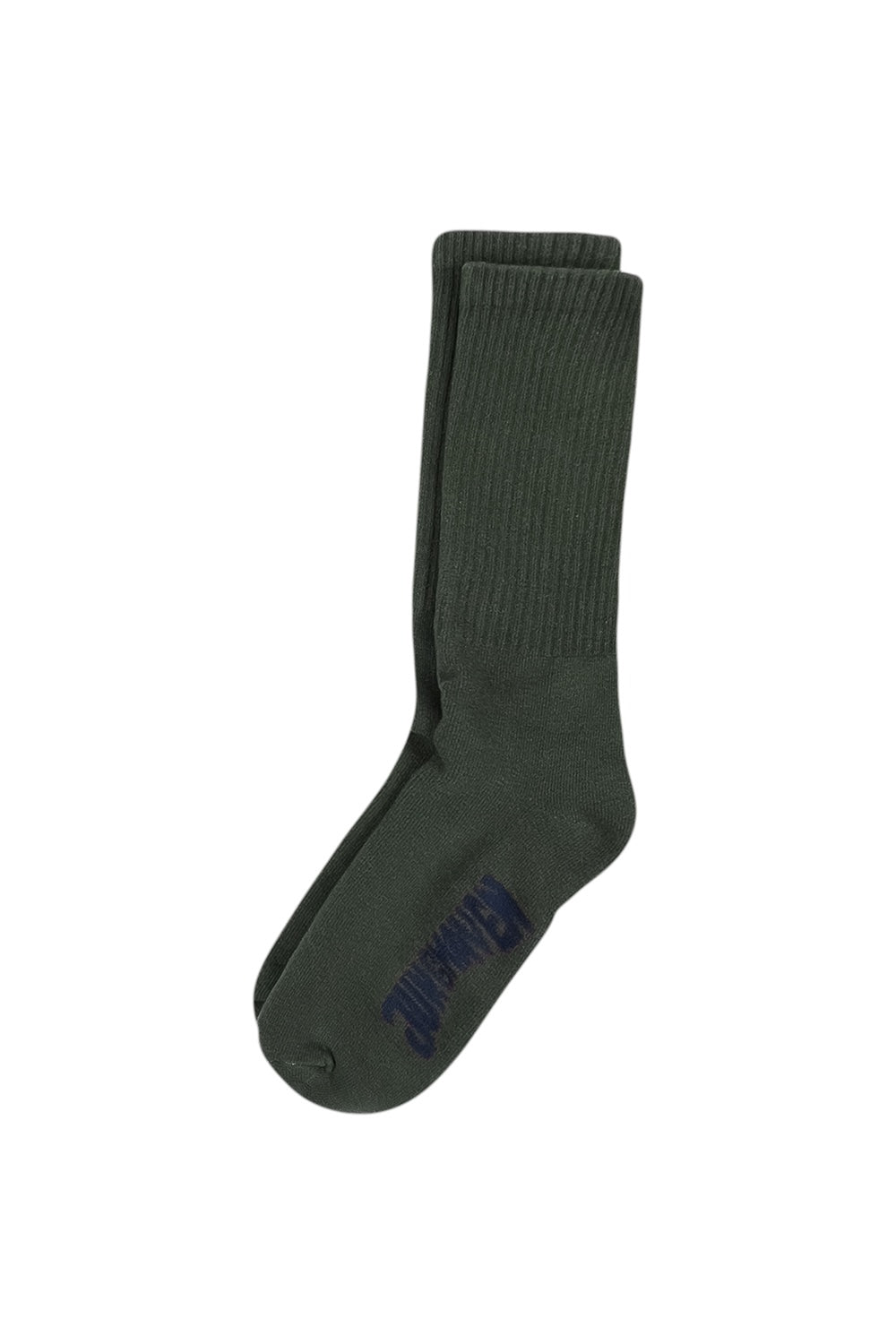 Hemp Wool Crew Socks | Jungmaven Hemp Clothing & Accessories / Color: Olive Green
