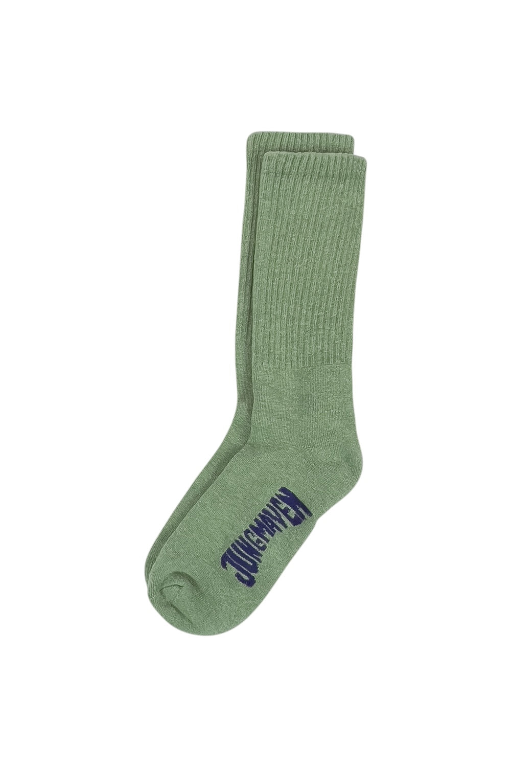 Hemp Wool Crew Socks | Jungmaven Hemp Clothing & Accessories / Color: Pistachio Green