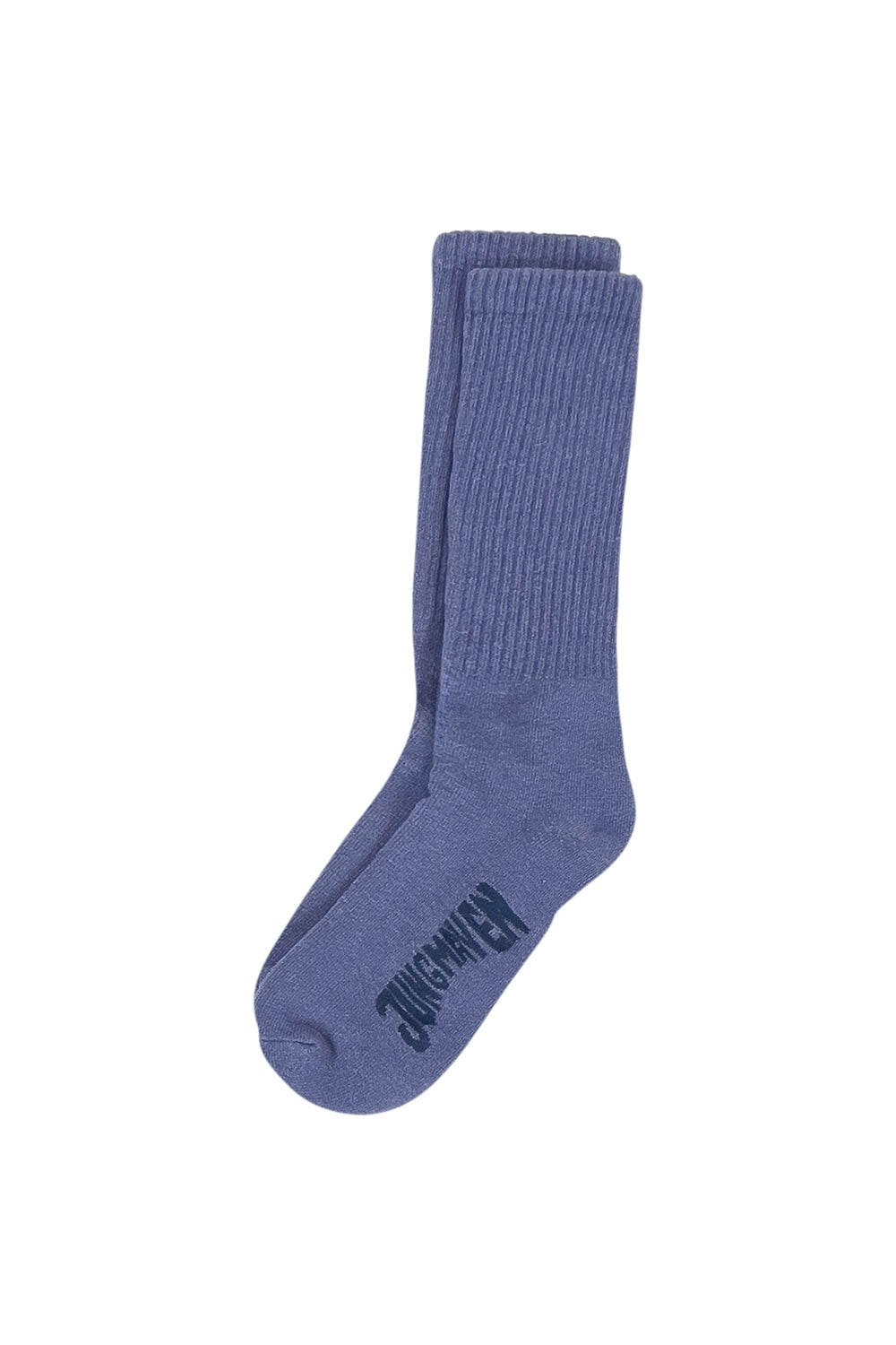 Hemp Wool Crew Socks | Jungmaven Hemp Clothing & Accessories / Color: Wisteria Blue