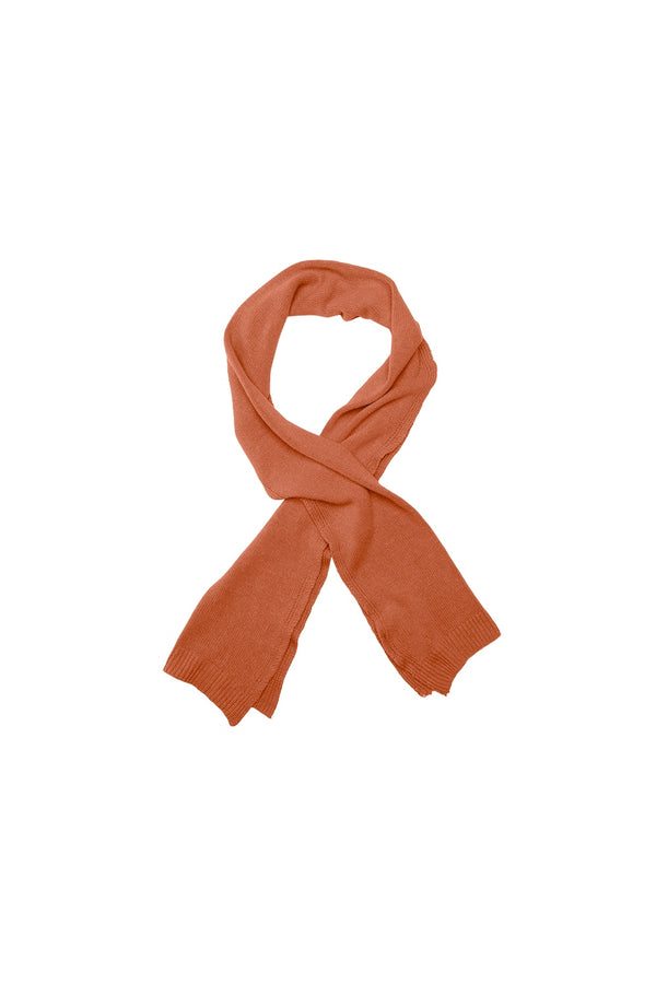 Hemp Wool Scarf | Jungmaven Hemp Clothing & Accessories / Color: Burnt Orange