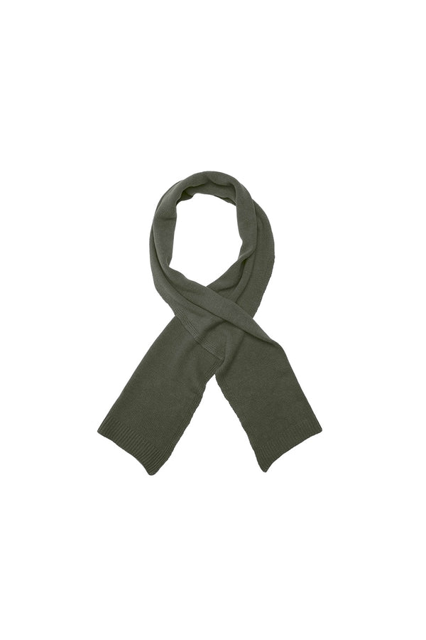 Hemp Wool Scarf | Jungmaven Hemp Clothing & Accessories / Color: Olive Green