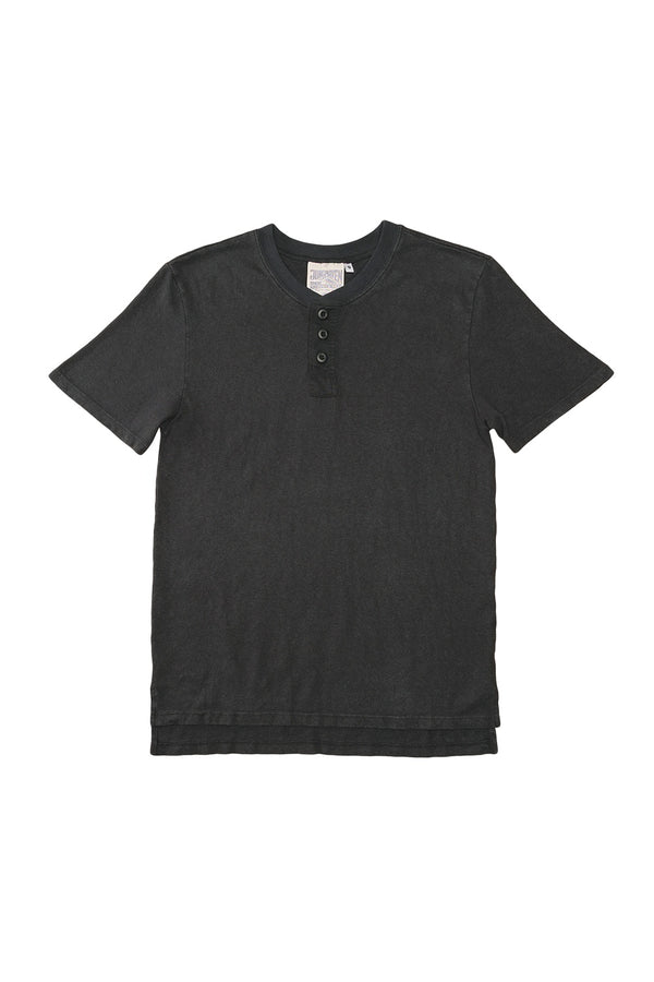 Henley Tee | Jungmaven Hemp Clothing & Accessories / Color: Black