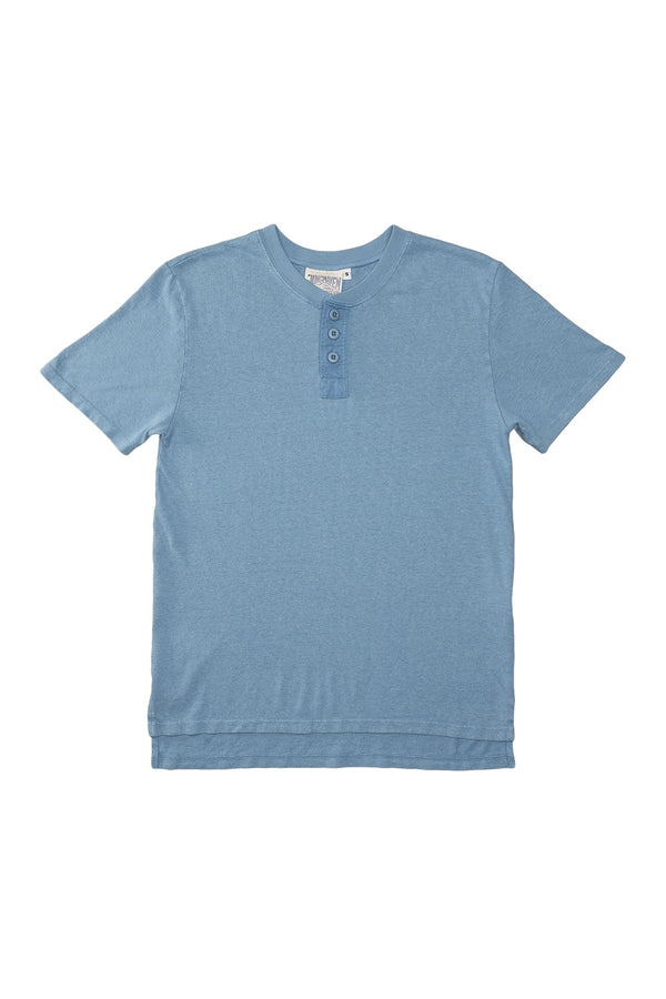 Henley Tee | Jungmaven Hemp Clothing & Accessories / Color: Blue Heaven