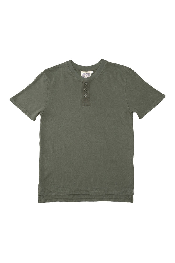 Henley Tee | Jungmaven Hemp Clothing & Accessories / Color: Olive Green