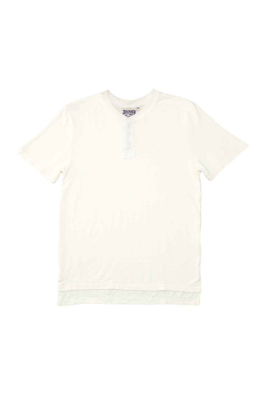 Henley Tee | Jungmaven Hemp Clothing & Accessories / Color: Washed White