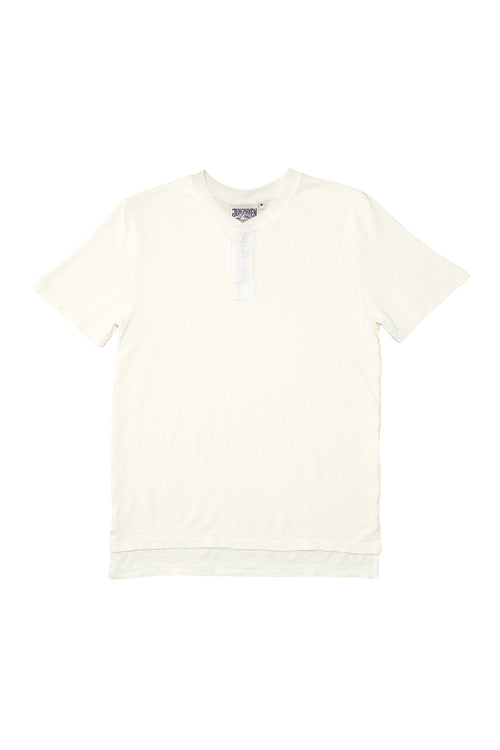 Henley Tee | Jungmaven Hemp Clothing & Accessories / Color: Washed White