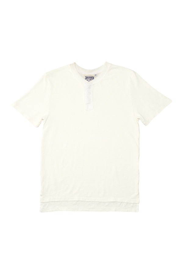 Henley Tee | Jungmaven Hemp Clothing & Accessories / Color: Washed White