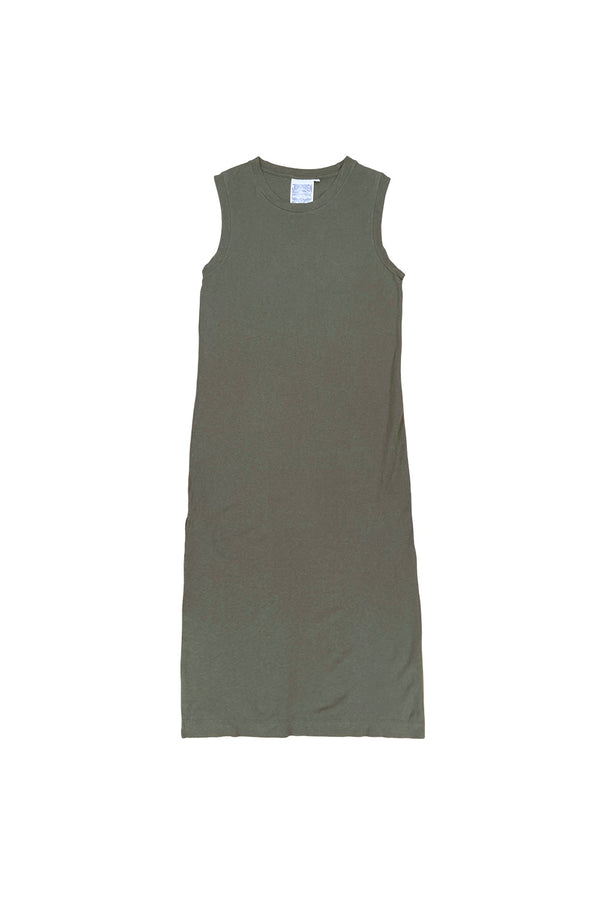 Hermosa Dress | Jungmaven Hemp Clothing & Accessories / Color: Olive Green
