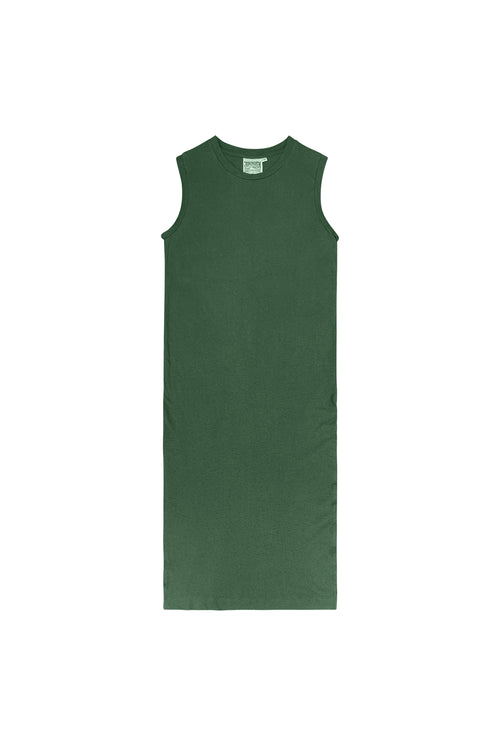 Hermosa Dress - Sale Colors | Jungmaven Hemp Clothing & Accessories / Color: Hunter Green