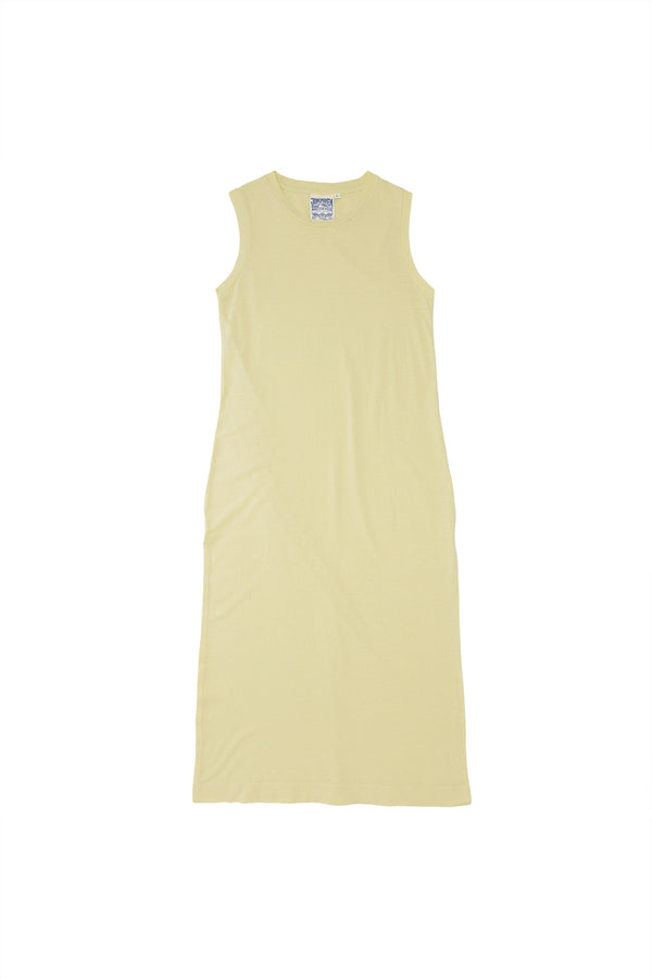 Hermosa Dress | Jungmaven Hemp Clothing & Accessories / Color: Sunbleached Yellow