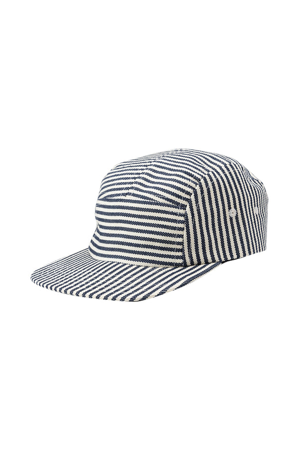 Hickory Stripe Cap | Jungmaven Hemp Clothing & Accessories / Color: Wide Stripe w/ Green