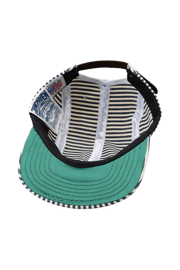 Hickory Stripe Cap | Jungmaven Hemp Clothing & Accessories / Color: