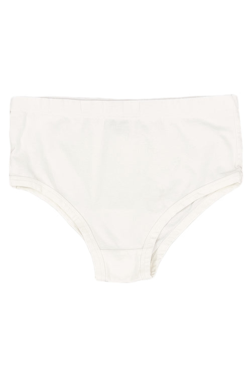 High Waist Brief | Jungmaven Hemp Clothing & Accessories / Color: Washed White
