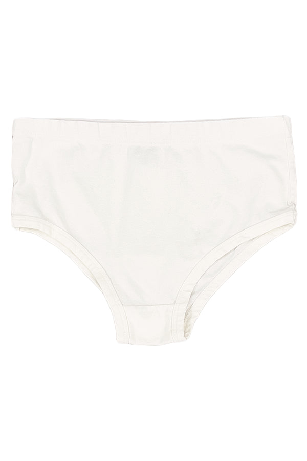 High Waist Brief | Jungmaven Hemp Clothing & Accessories / Color: Washed White
